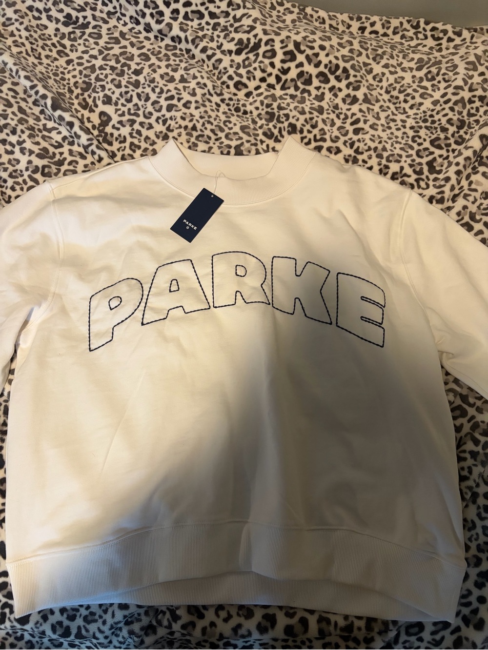 PARKE X TARGET MOCKNECK WHITE